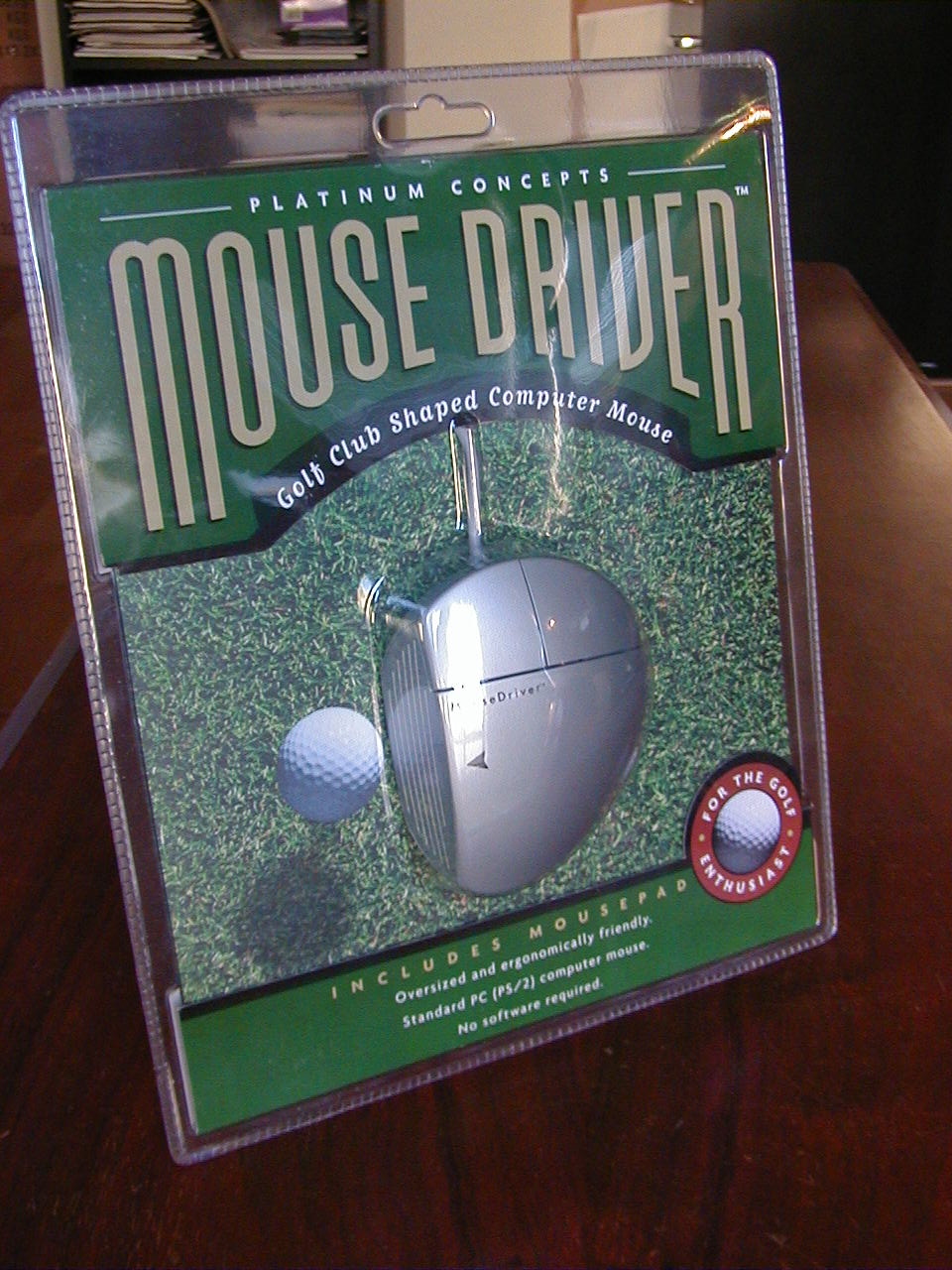 MouseDriver Clamshell Packaging